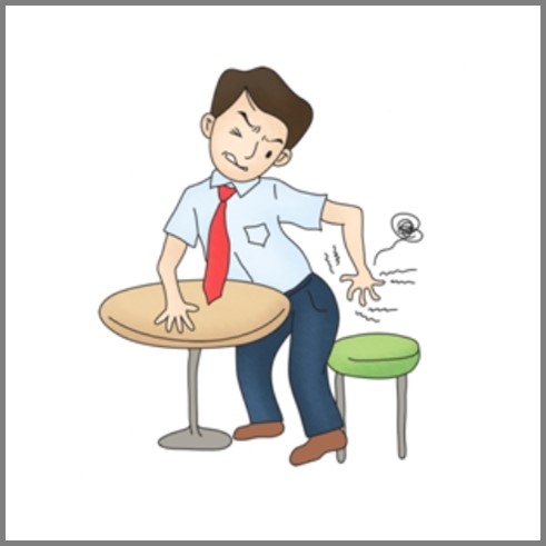 앉을 때 똥꼬 튀어나옴 통증